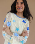 Mar Mini Dress - Capri Blue