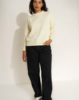 The Jersey Crewneck - Creme