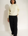 The Mock Neck - Creme
