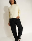 The Mock Neck - Creme