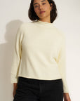 The Mock Neck - Creme