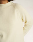The Mock Neck - Creme