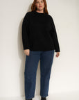The Mock Neck - Black