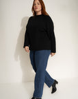 The Mock Neck - Black