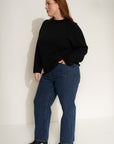 The Mock Neck - Black