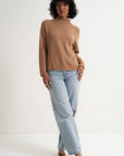 The Mock Neck - Camel