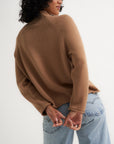The Mock Neck - Camel