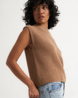 The Muscle Tee - Camel