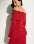 Marie Knit Mini - Red