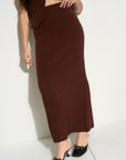 Mina Maxi Skirt - Espresso