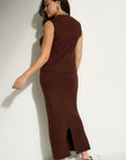 Mina Maxi Skirt - Espresso