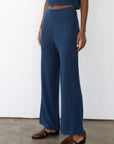 Nerissa Pointelle Set - Navy