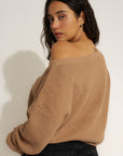 The Off Shoulder - Camel