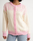 Oversized Maeve Cardigan - Pink