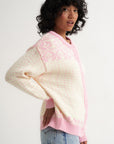Oversized Maeve Cardigan - Pink