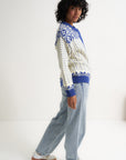 Oversized Maeve Cardigan - Blue