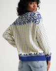 Oversized Maeve Cardigan - Blue