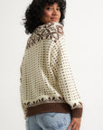 Oversized Maeve Cardigan - Toffee