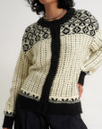 Oversized Maeve Cardigan - Black