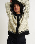 Oversized Maeve Cardigan - Black