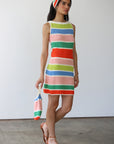 Perla Crochet Mini Dress