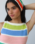 Perla Crochet Headscarf
