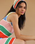Perla Crochet Headscarf