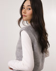 Pilar Vest - Heather Grey