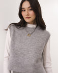 Pilar Vest - Heather Grey