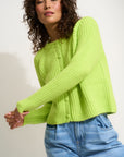Poppy Cardigan - Kiwi