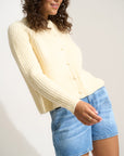 Poppy Cardigan - Swan