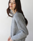 Poppy Cardigan - Heather Grey