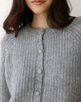 Poppy Cardigan - Heather Grey