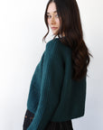 Poppy Cardigan - Pine