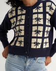 Present Cardigan - Navy