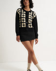 Present Cardigan - Black