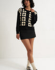Present Cardigan - Black