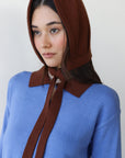 Ribbed Bonnet - Chocolate