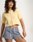 Rose Cardigan - Lemonade