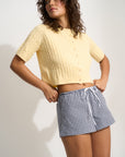 Rose Cardigan - Lemonade