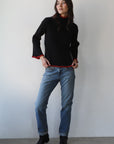 Rue RIb Turtleneck - Black