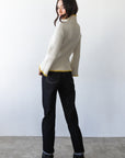 Rue Rib Turtleneck - Creme