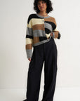 Selma Cardigan - Heather Grey Multi