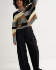 Selma Cardigan - Heather Grey Multi