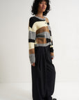 Selma Cardigan - Heather Grey Multi