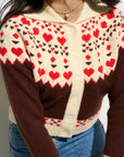 Teagan Cardigan - Espresso