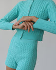 Valerie Cardigan - Capri Blue
