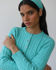 Valerie Cardigan - Capri Blue