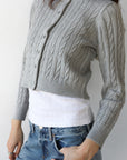 Valerie Cardigan - Heather Grey