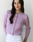 Valerie Cardigan - Lavender